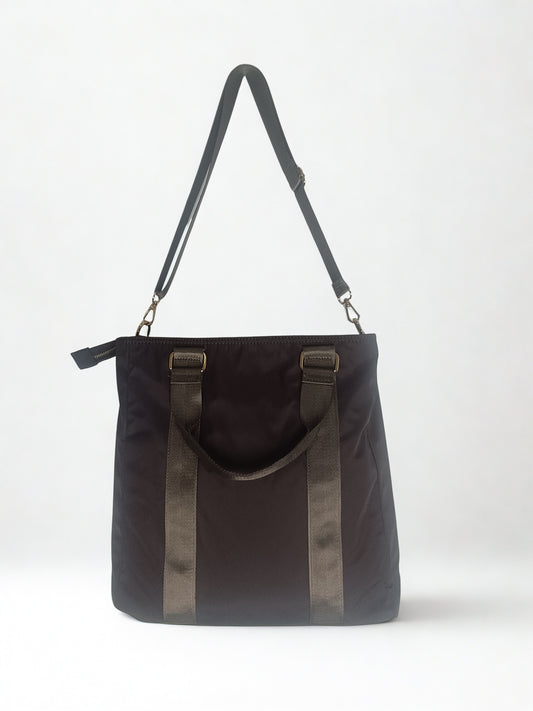 borsa donna Blauer tote bag nylon vista posteriore