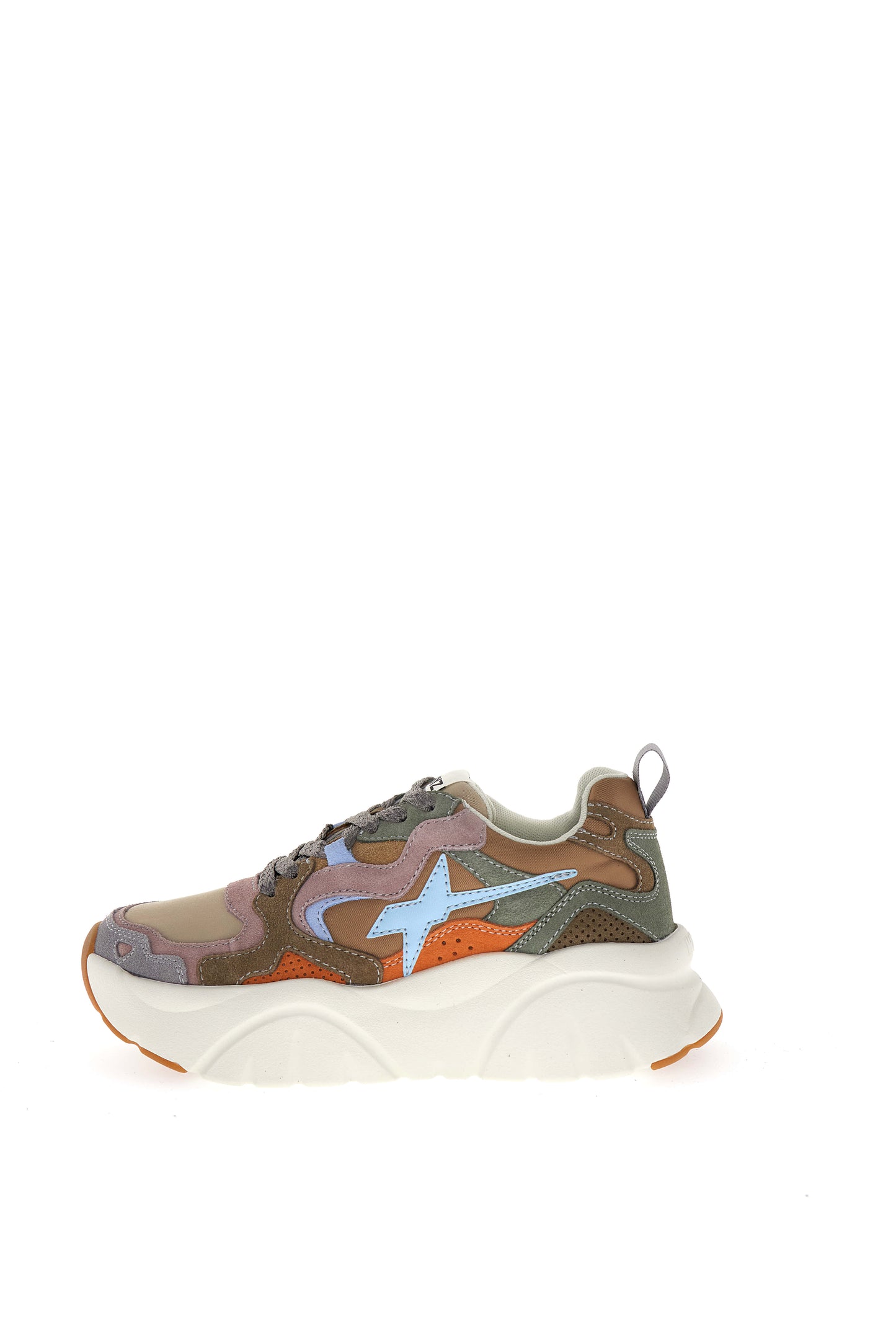 W6yz scarpe donna MIA - woman Grey-Beige-Rose