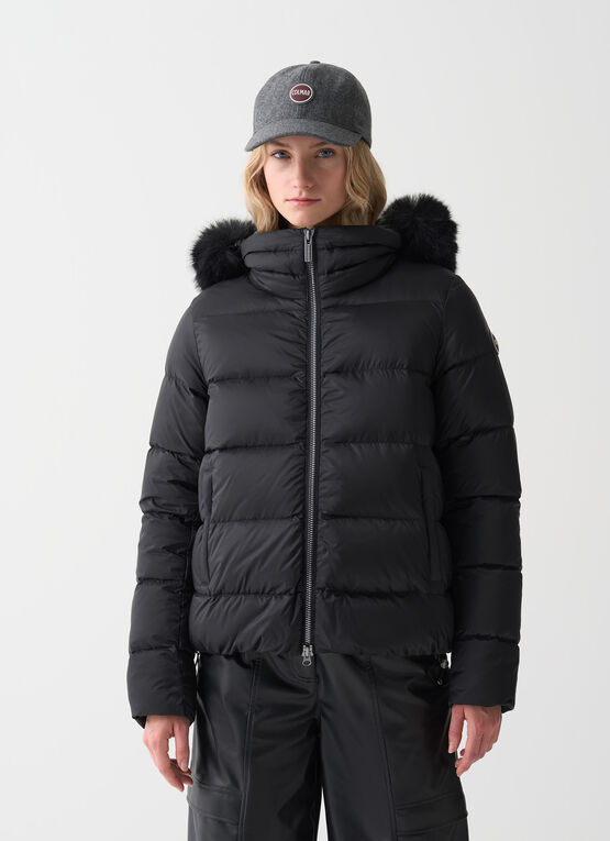 Colmar capospalla donna Piumino collo alto e pelliccia sintetica 2216E 2YO 99