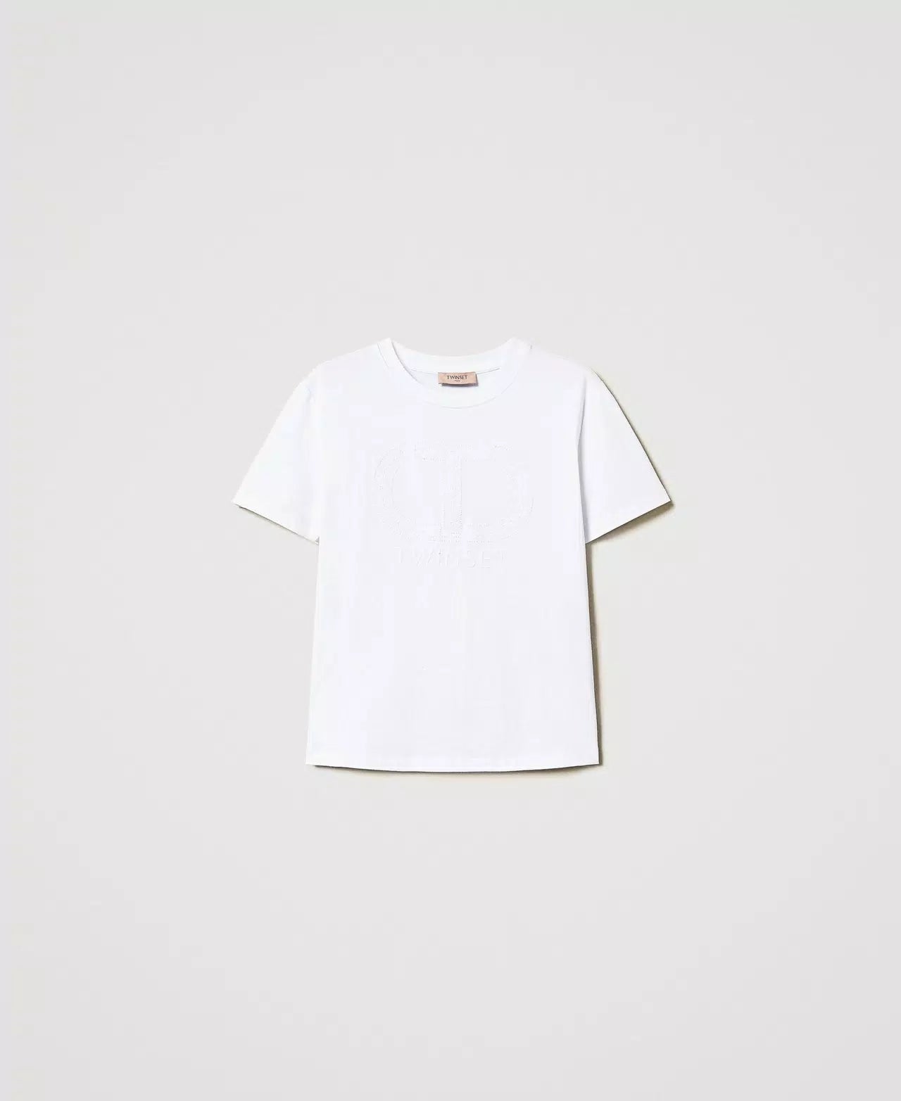 Twinset T-shirt donna con Oval T ricamato 251TP2072