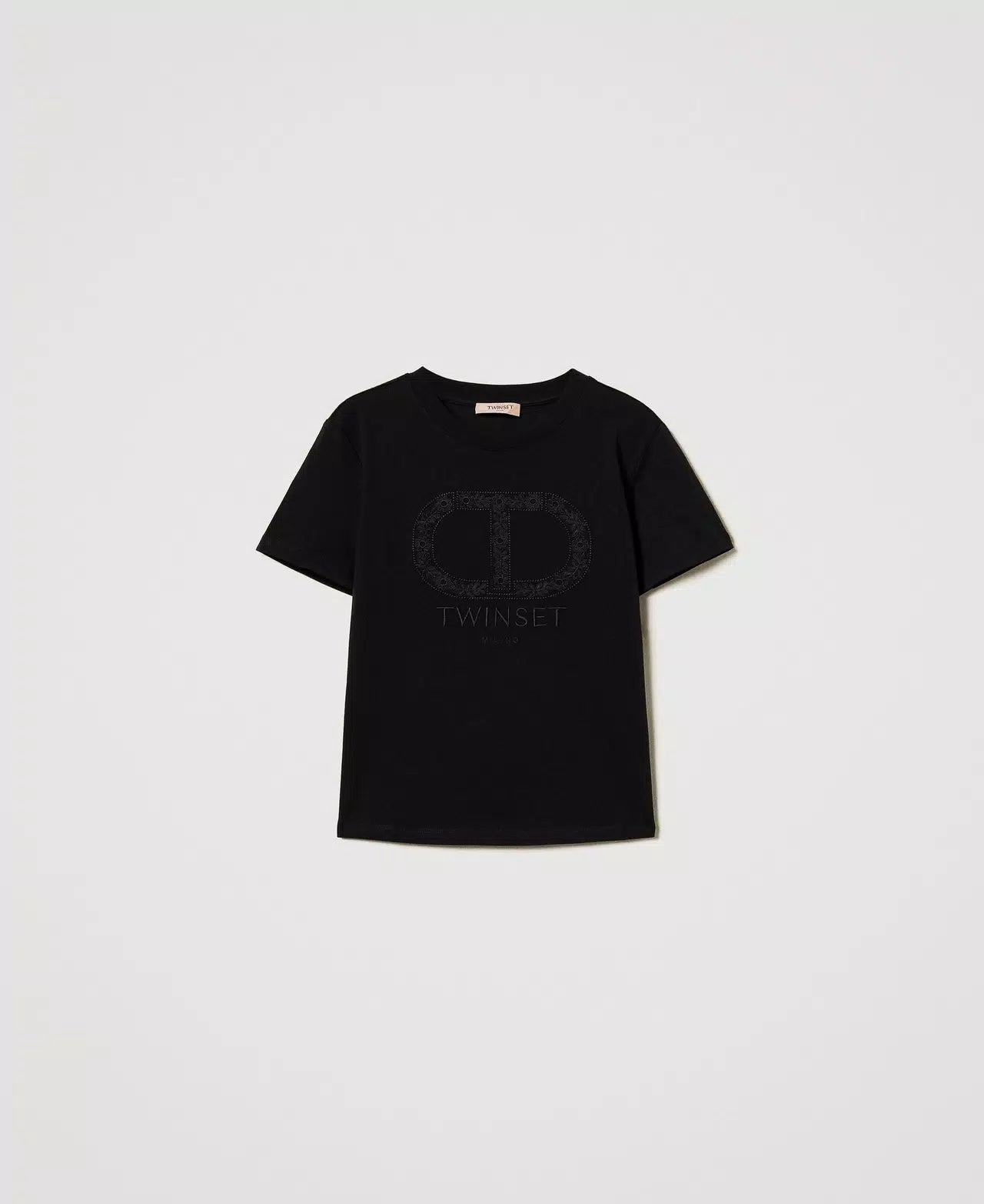 Twinset T-shirt donna con Oval T ricamato 251TP2072
