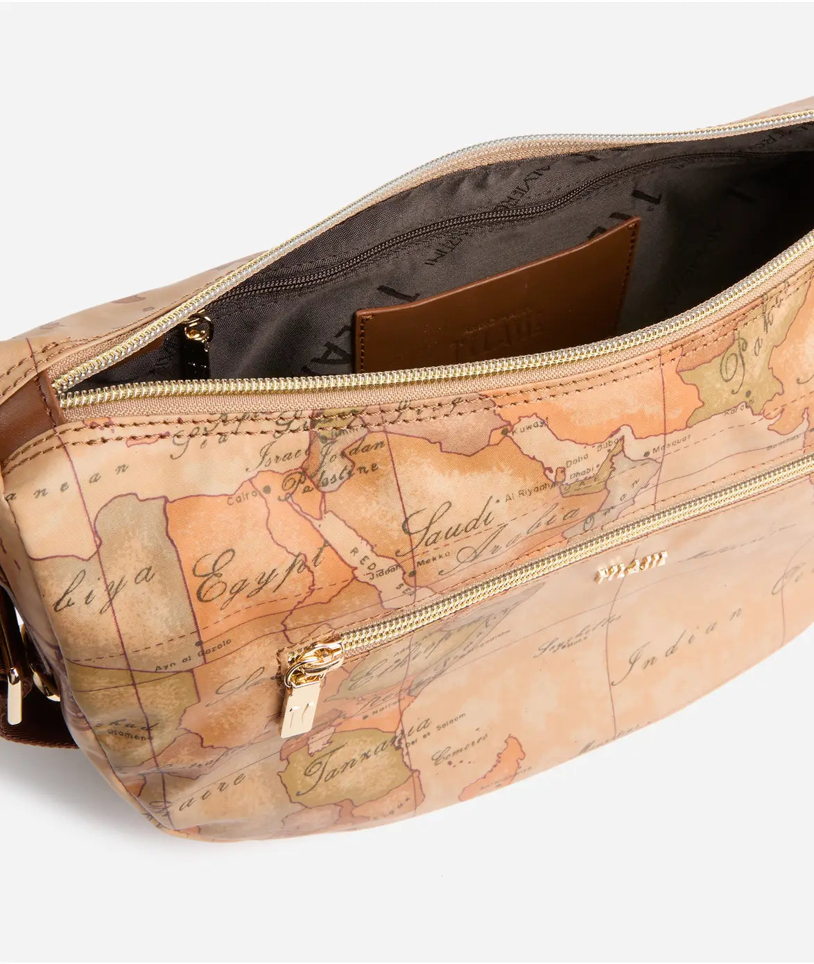 1^ Classe Borsa donna Highland Soft tracolla media Castagna