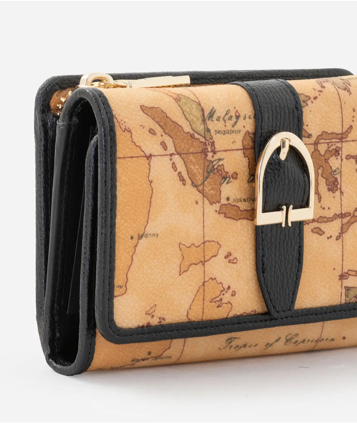 1^ Classe Portafoglio donna Valley Geo portafoglio bifolder medio Nero PP03/G611 0001