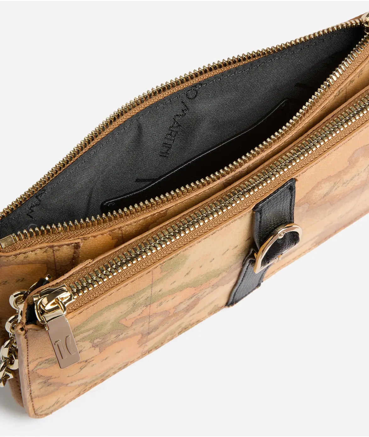 1^ Classe Borsa donna Borsa Valley Geo tracollina doppia nero PP28/G611 0001