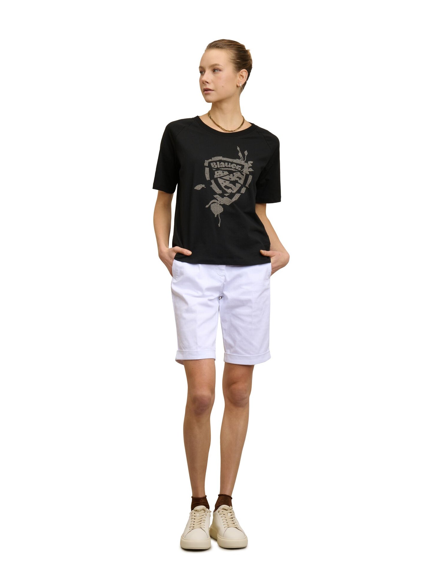 Blauer T-shirt donna mod. Havey
