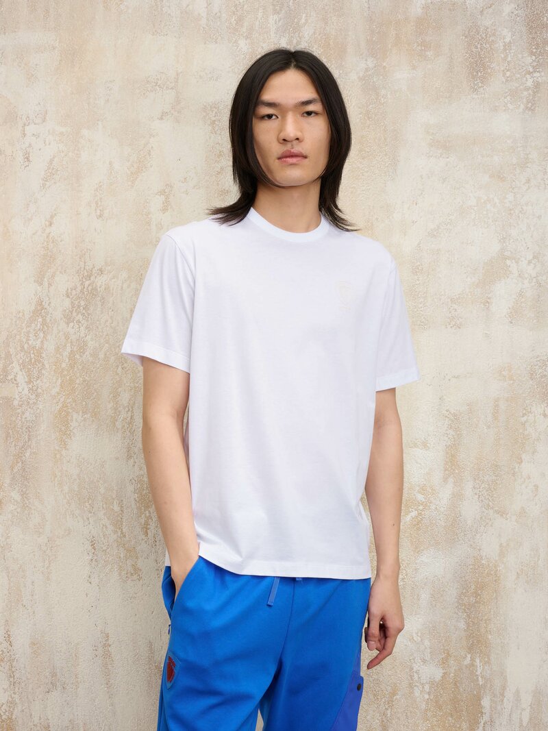 Blauer T-shirt uomo mod Eutaw 25SBLUH02193
