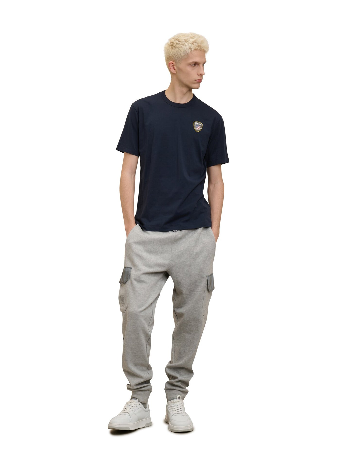 Blauer T-shirt uomo mod Faxon 25SBLUH02194