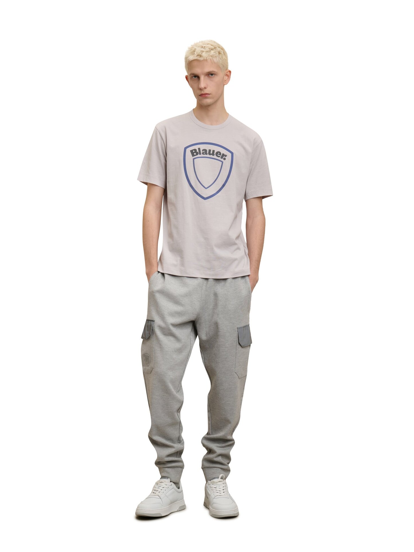 Blauer T-shirt uomo mod Hallet 25SBLUH02199 933