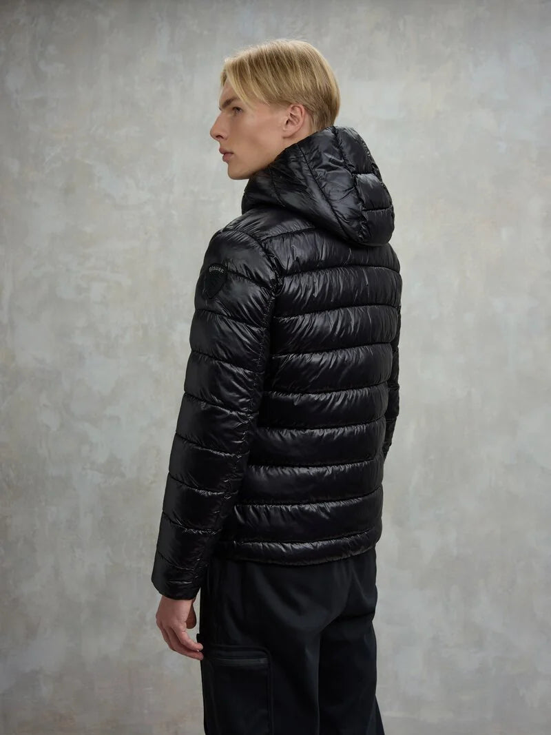 Blauer giubbino uomo in nylon eco Adams 25WBLUC02079-A05958 999EI
