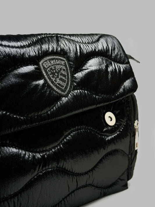 Blauer borsa donna padded nylon crossbody bag