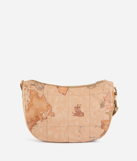 Borsa donna Soft Petals con dettaglio pelle liscia avorio