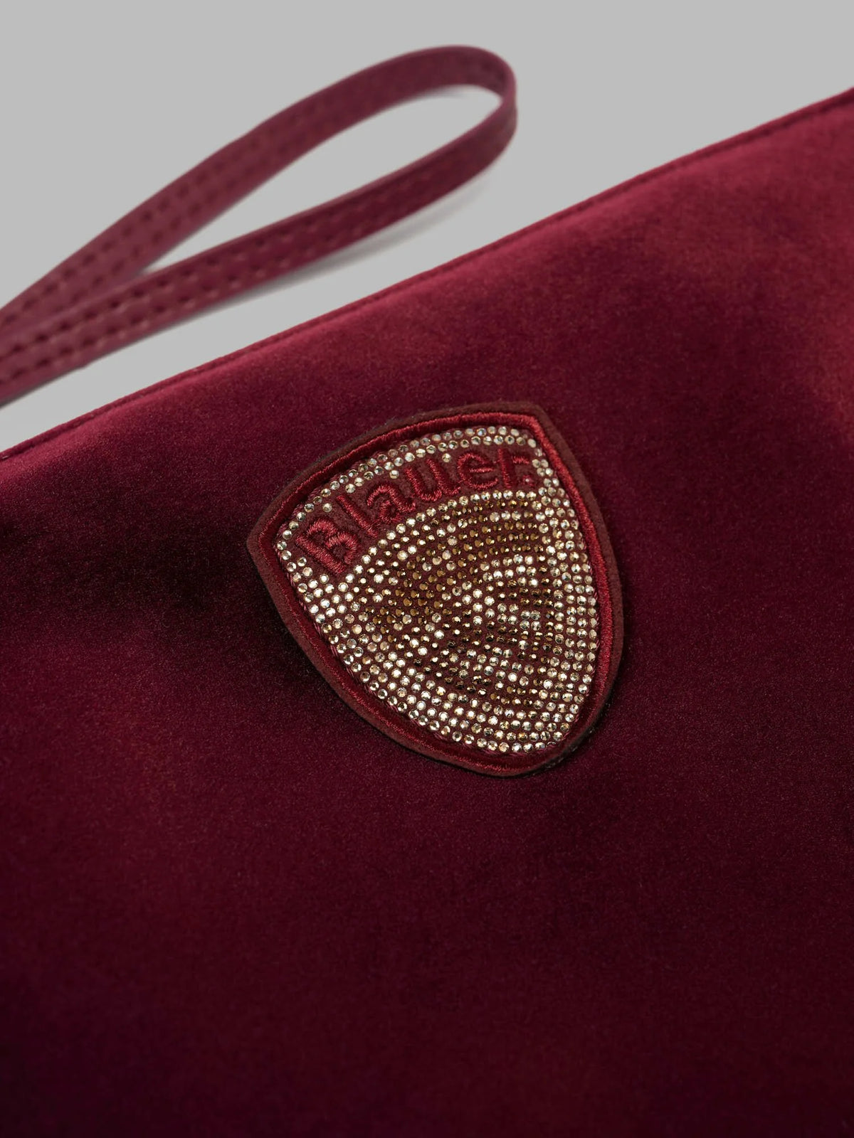 Blauer Borsa pochette donna velvet polyester clutch F6DEBBY01/CLU BORDEAUX