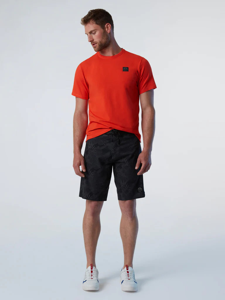 North Sails T-shirt uomo con patch North Tech