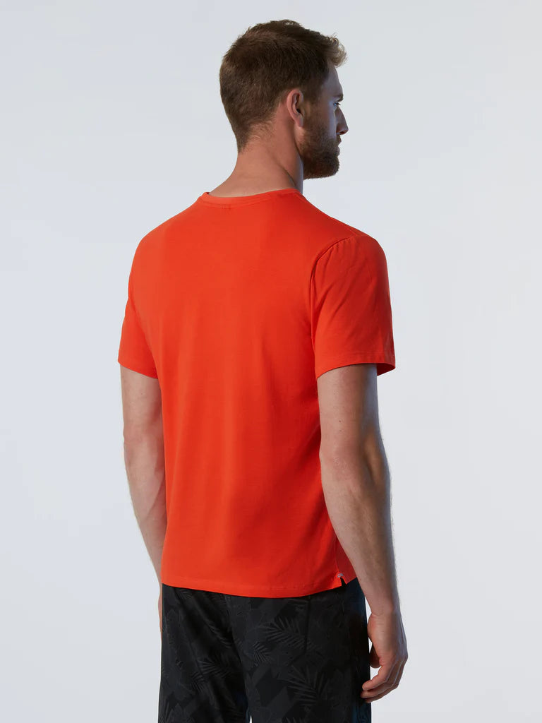 North Sails T-shirt uomo con patch North Tech