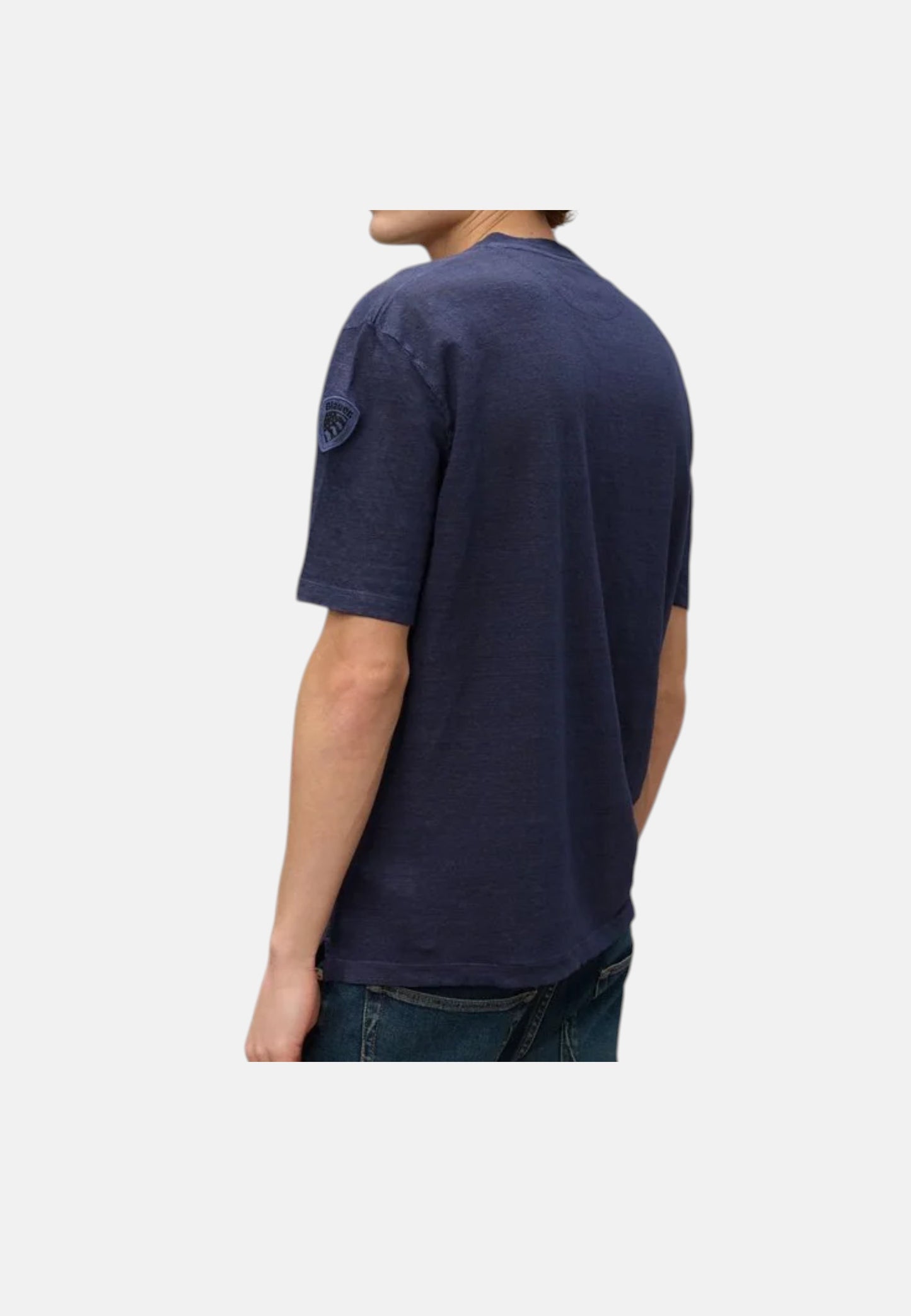 Blauer men's thread T-shirt 26SBLUH02121_007451_890 Haul dyed model