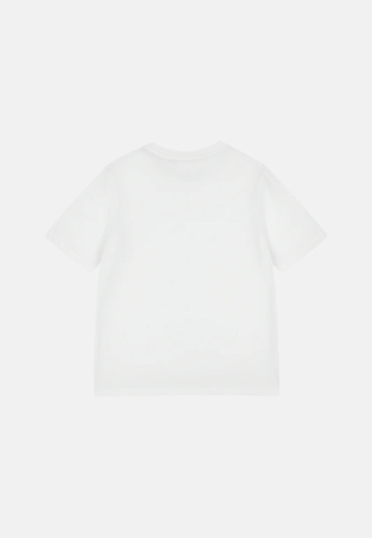 Colmar Originals T-shirt Donna Bianca con Spacchetti Laterali in Cotone Regular Fit 8672 6SH