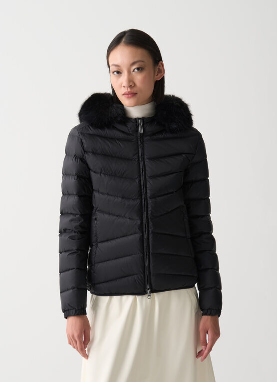 Colmar capospalla donna Piumino trapuntato con pelliccia sintetica 2219E 2YO 99