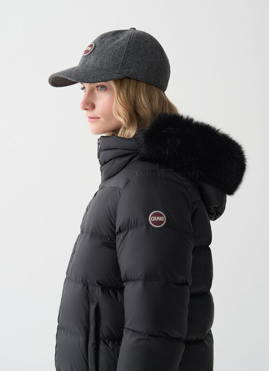Colmar capospalla donna Piumino collo alto e pelliccia sintetica 2216E 2YO 99