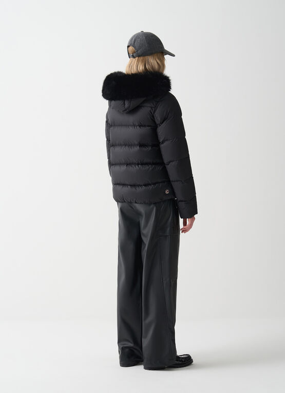 Colmar capospalla donna Piumino collo alto e pelliccia sintetica 2216E 2YO 99