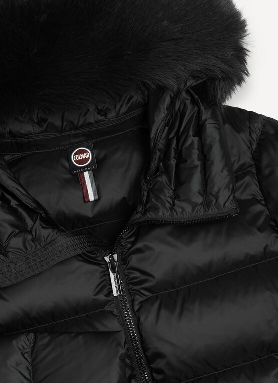 Colmar capospalla donna Piumino collo alto e pelliccia sintetica 2216E 2YO 99