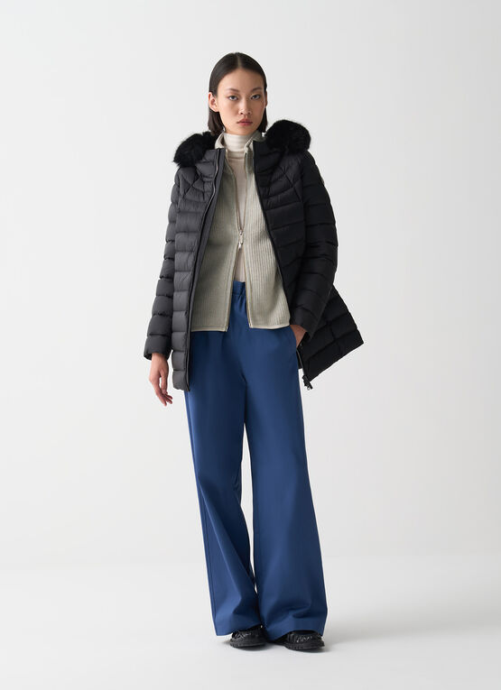 Colmar capospalla donna Piumino a trapezio con pelliccia 2233E 2YO 99