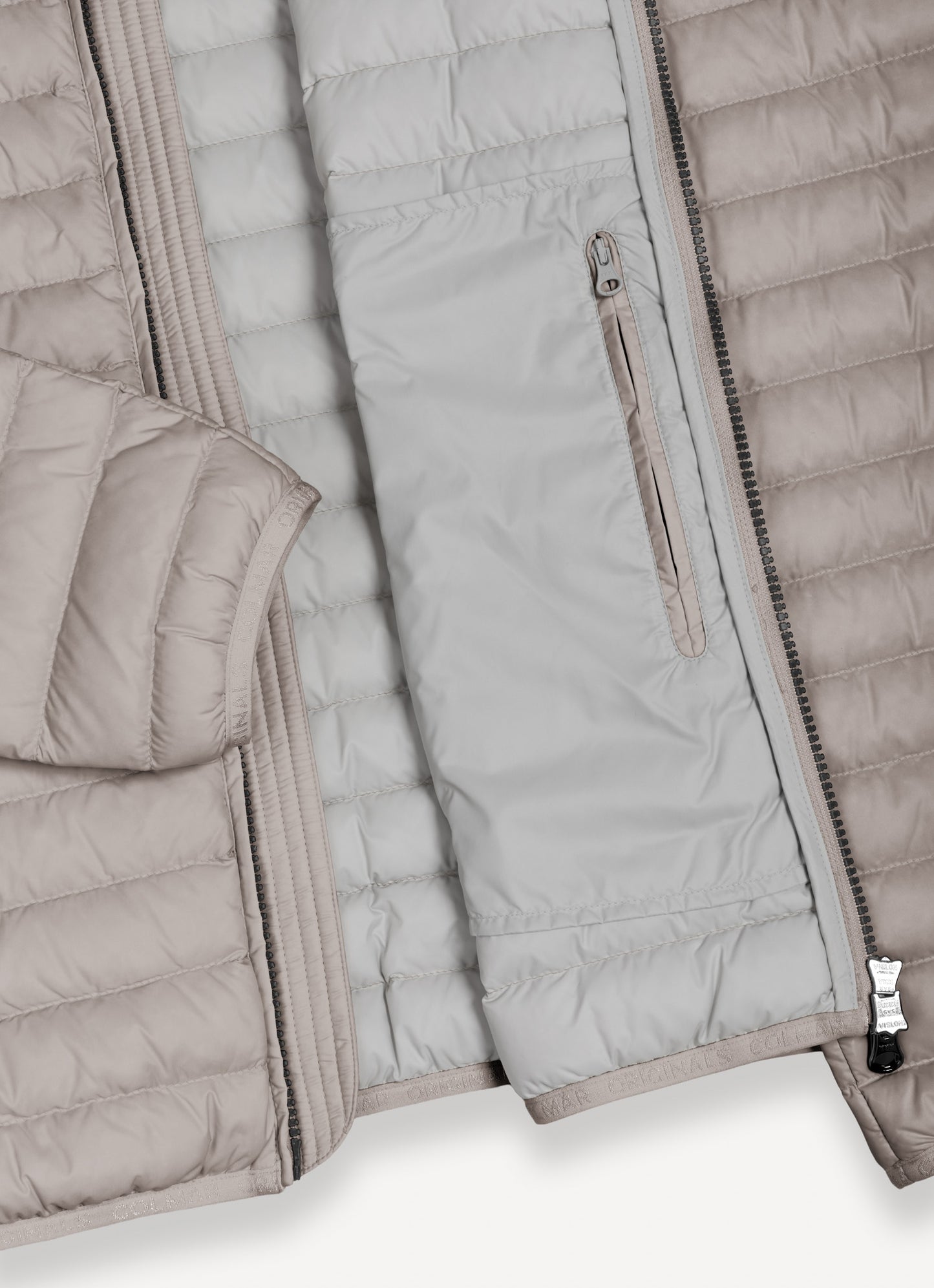 Colmar Piumino Uomo 100 Grammi Beige con Cappuccio 1245