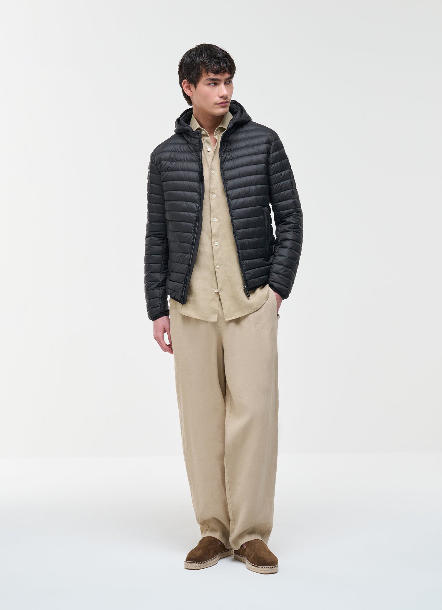 colmar giacca leggera uomo con cappuccio