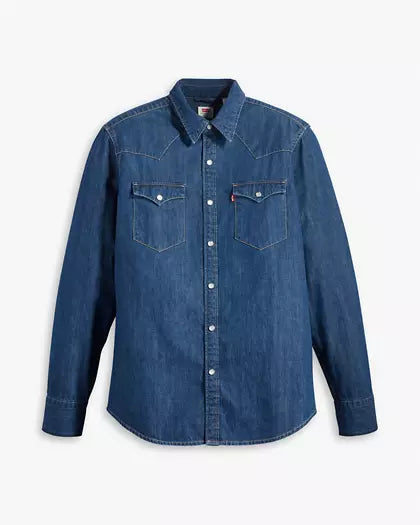 Levi's Camicia uomo denim Standard Western Barstow 857440041