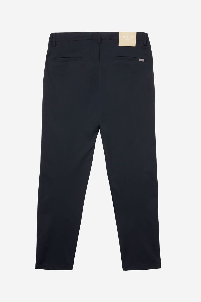 AT.P.CO Pantalone uomo Berlino in tessuto tecnico con coulisse e pinces