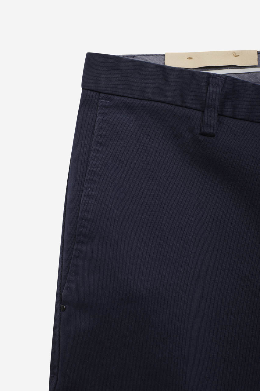At.p.co Pantalone uomo Sasa chino slim fit in cotone stretch con risvolto