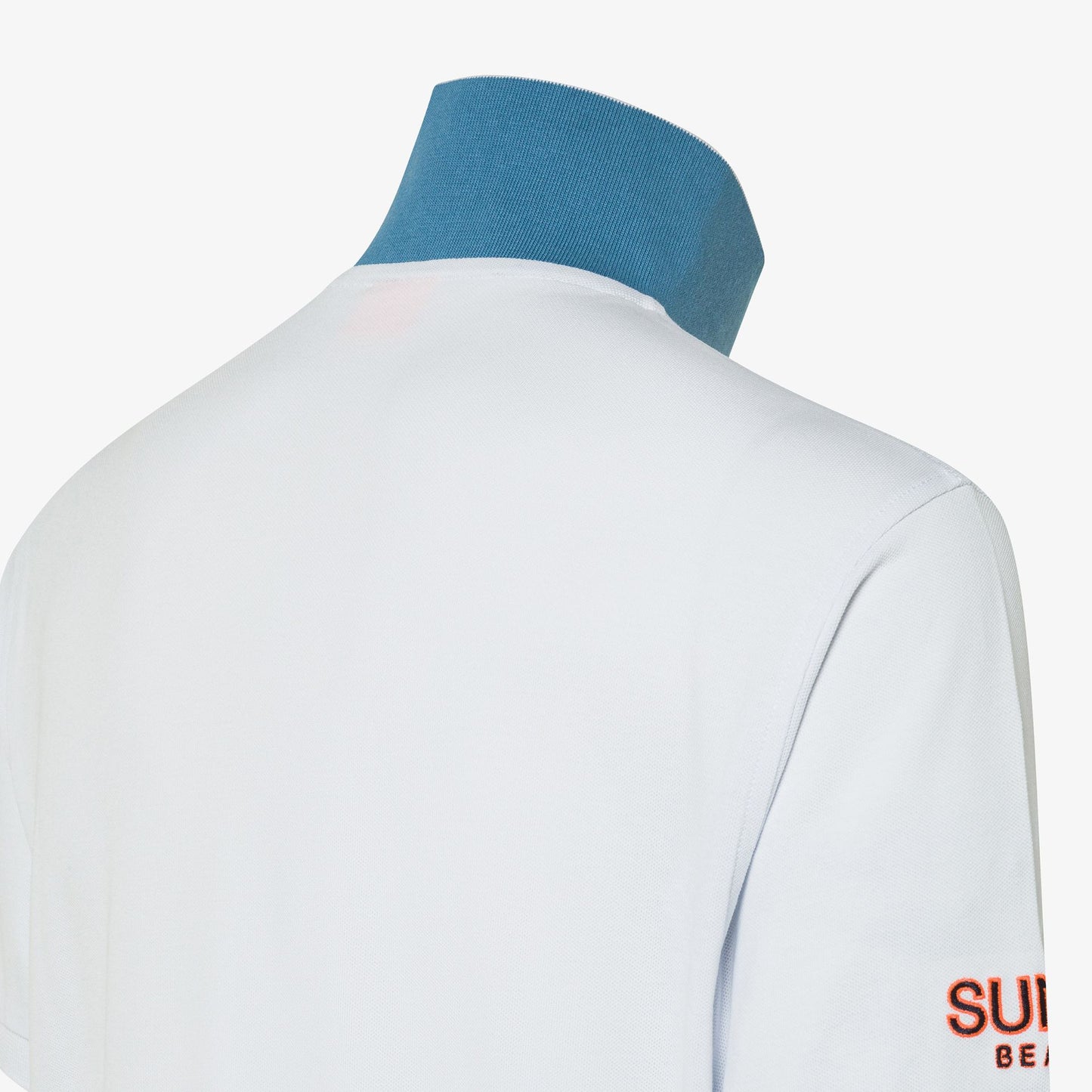 maglia polo estiva uomo sottocollo contrasto