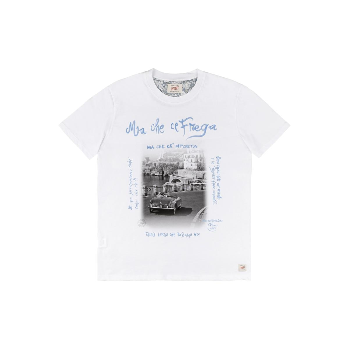 Bob Men's Printed Cotton T-shirt