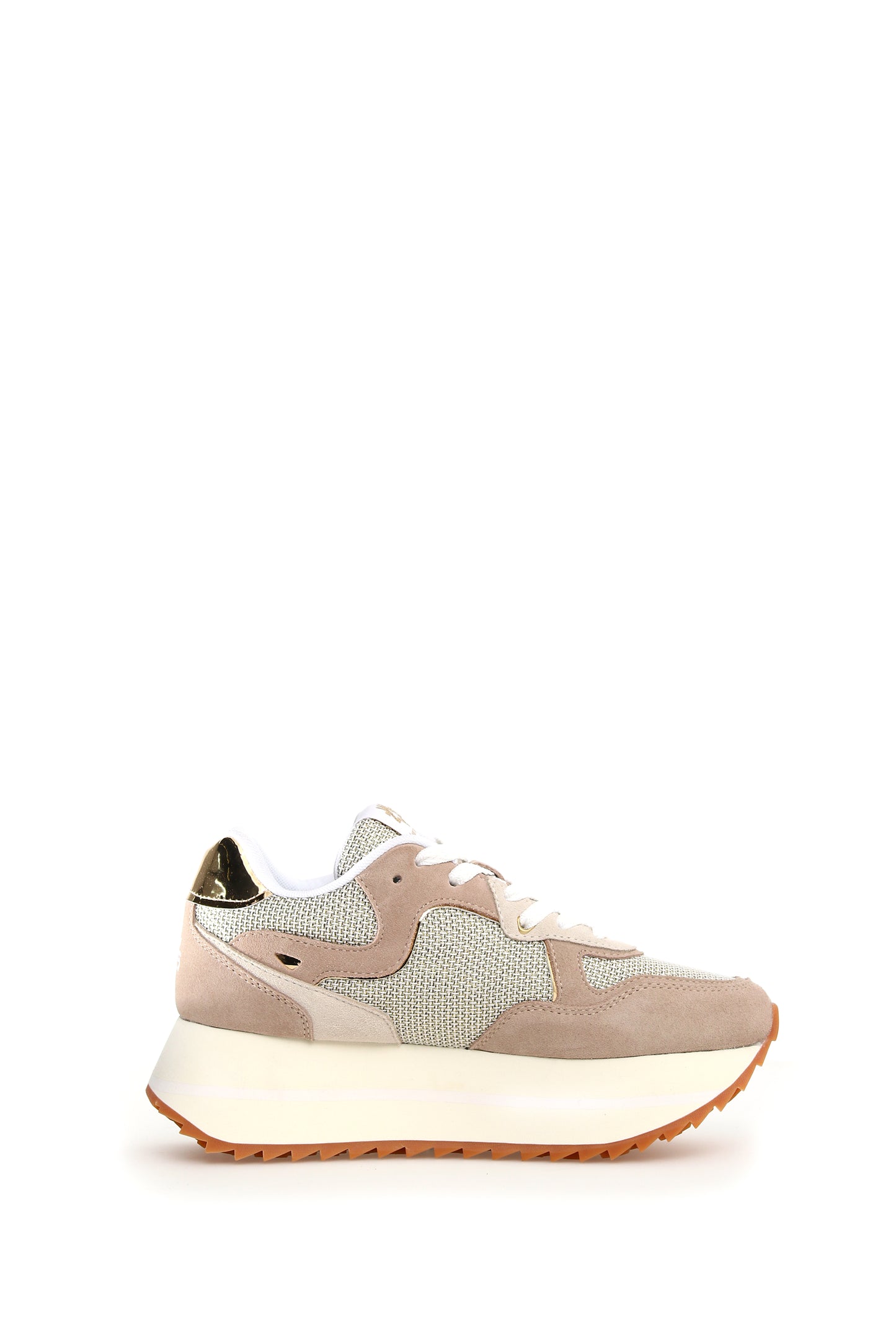 W6yz scarpe donna modello Deva Sneakers in suede e tessuto tecnico