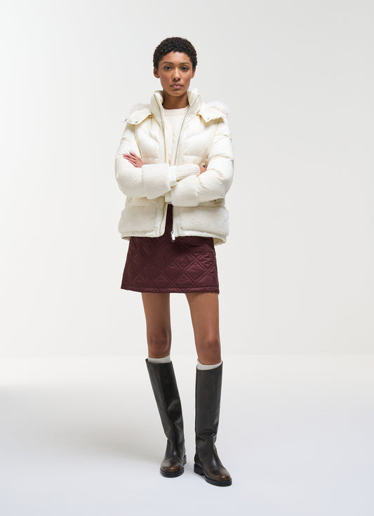 Colmar Piumino donna con inserti in pelliccia sintetica 22000030E 2YO 624 - immagine 2