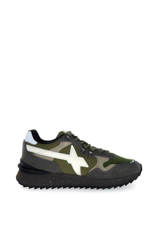 W6YZ Scarpa Uomo Yak-M Antracite - Militare - Bone