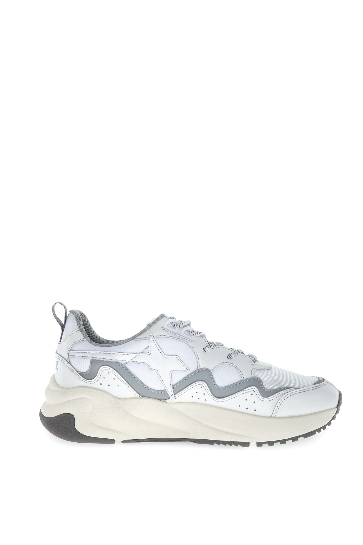 W6yz scarpe uomo mod FLIK suede nylon white - grey
2019458041N14