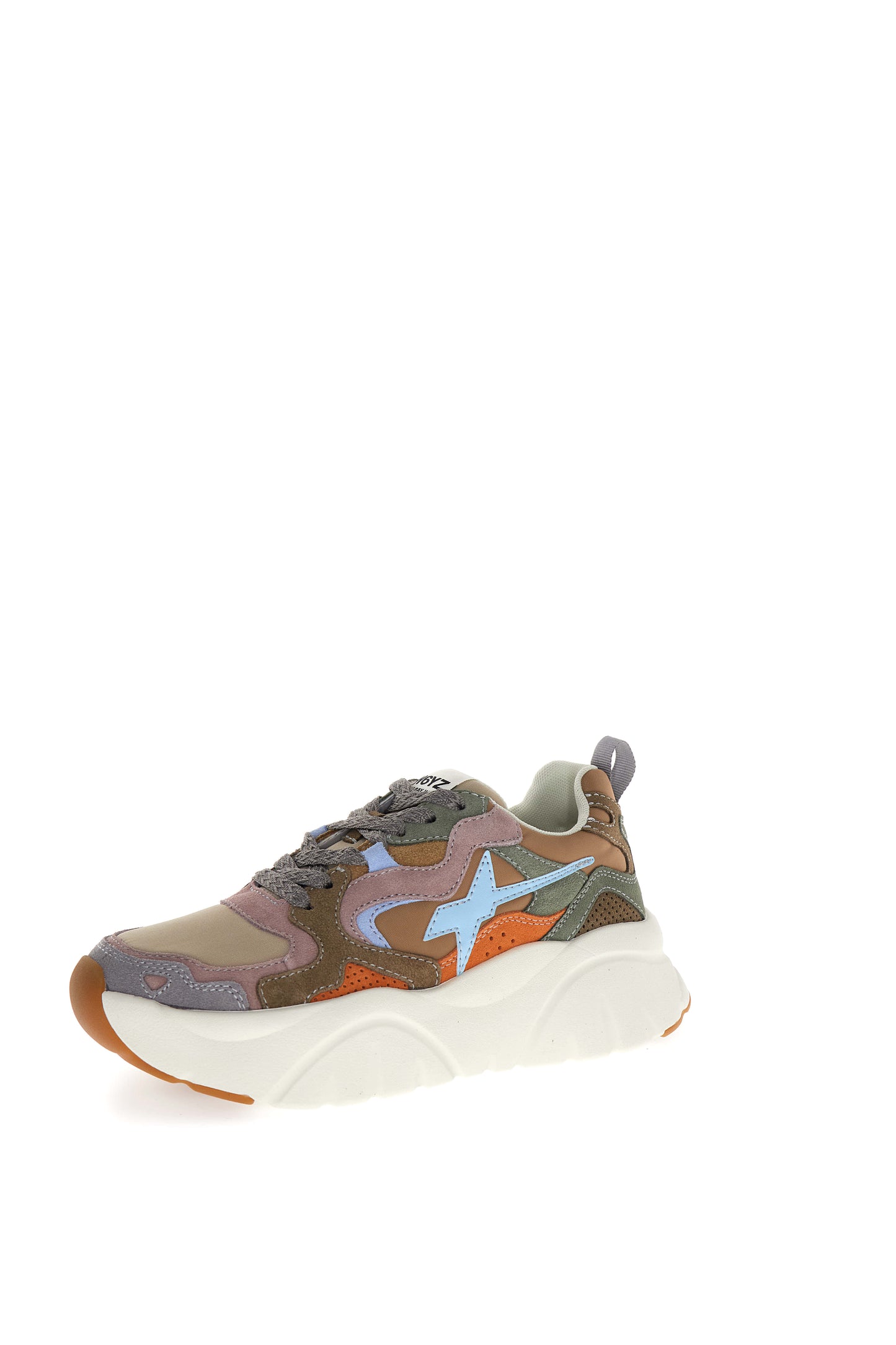 W6yz scarpe donna MIA - woman Grey-Beige-Rose