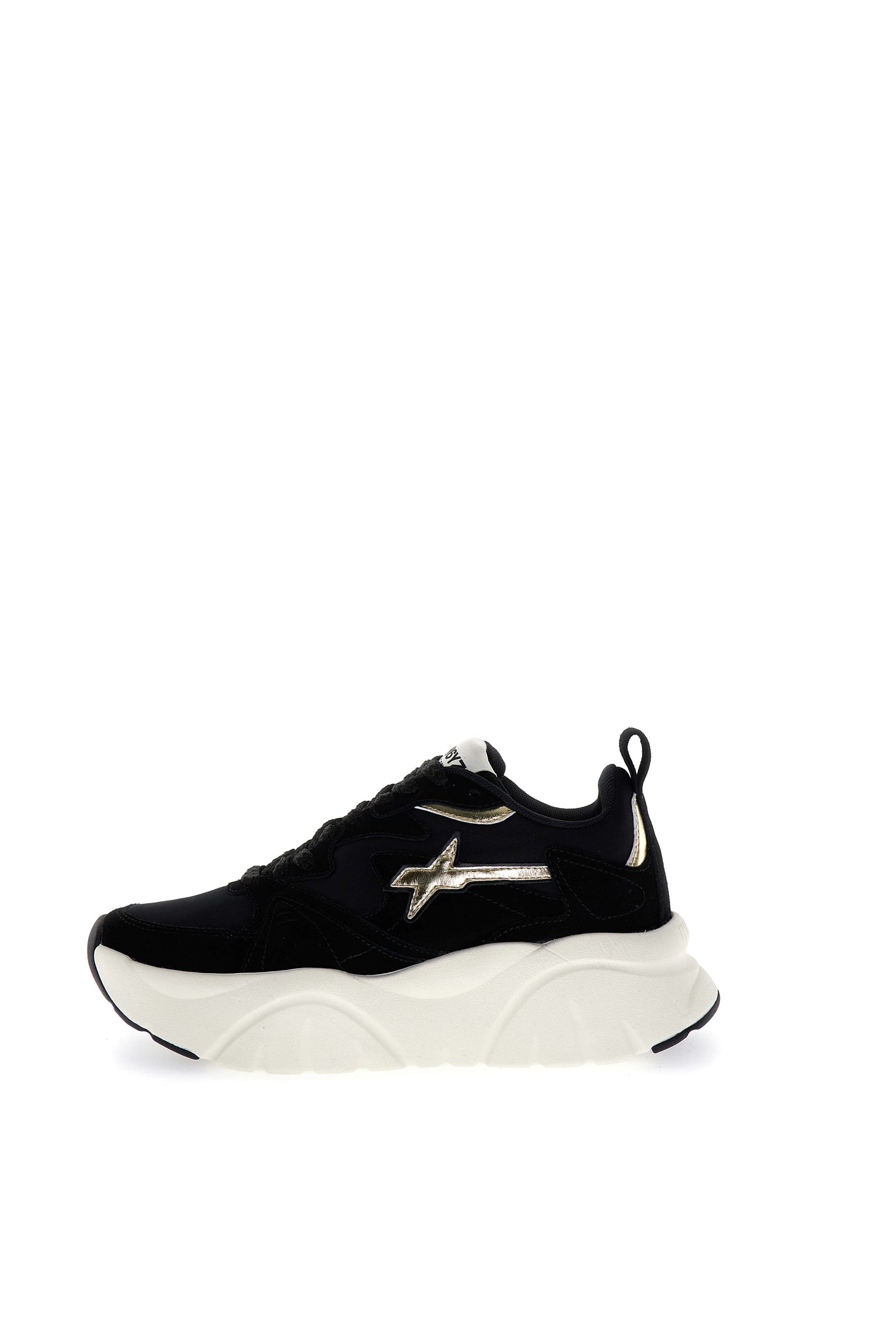 W6yz scarpe donna AVA-w suede nylon Black 20019469010A01.