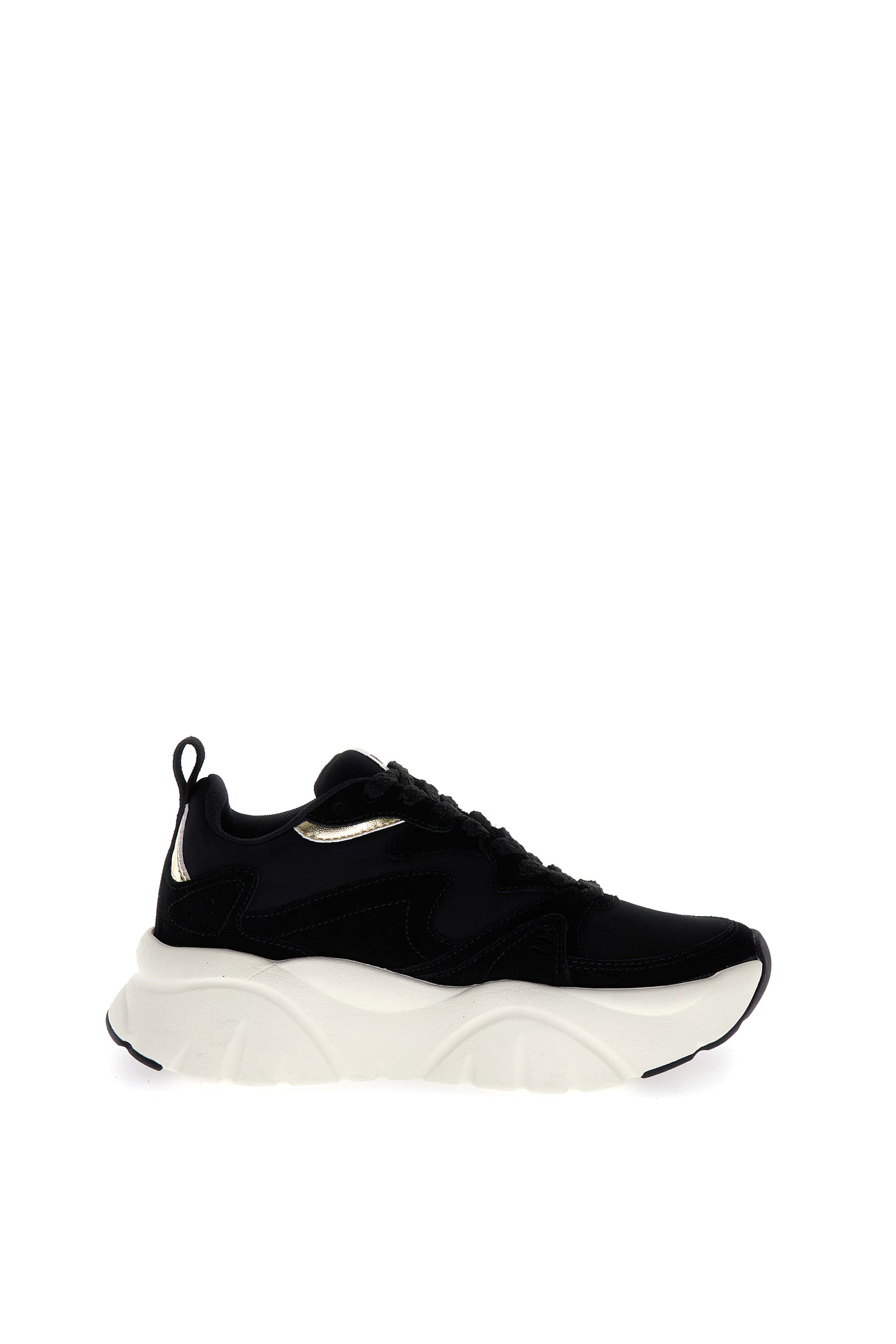 W6yz scarpe donna AVA-w suede nylon Black 20019469010A01.