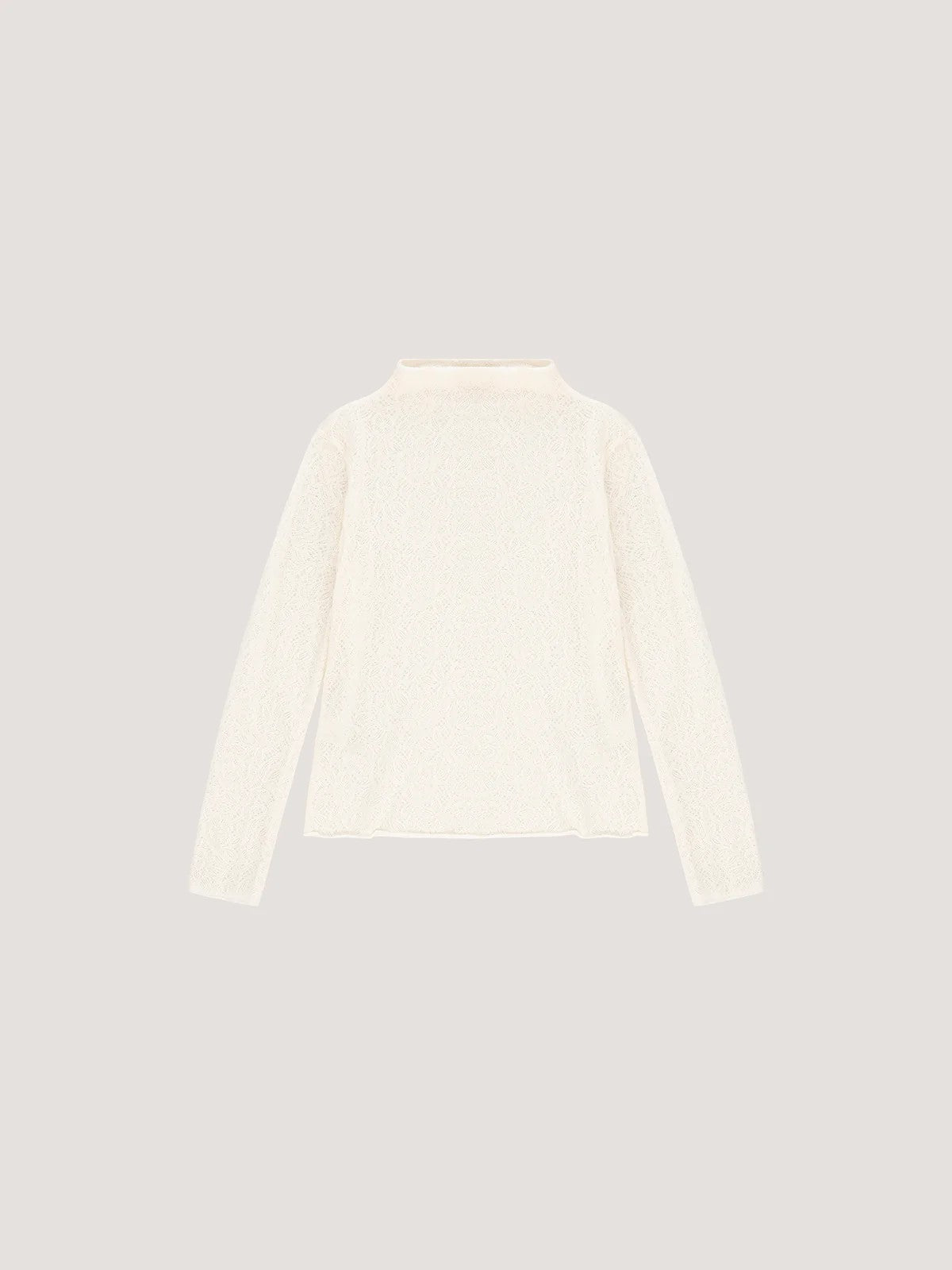 Circolo 1901 Maglia donna dolcevita jersey lace