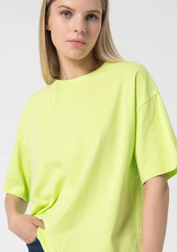 Fracomina over t-shirt donna avocado