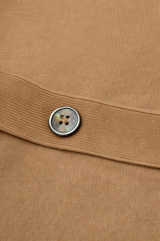 Maglia uomo AT.P.CO smanicata con bottoni in cotone A32449C300 280