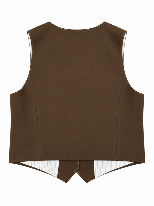 Circolo 1901 Gilet donna - Corteccia - FD3603 - immagine 2