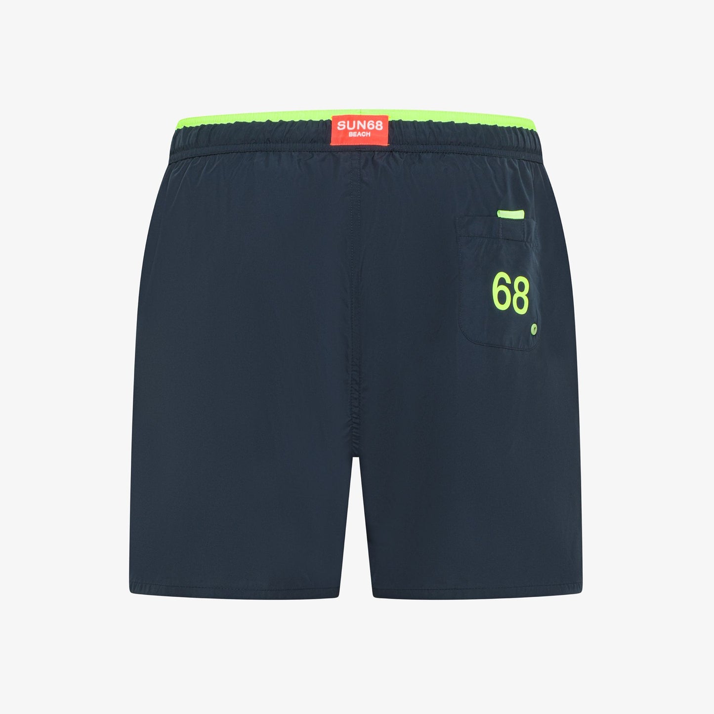 dettaglio swim shorts sun68 navy