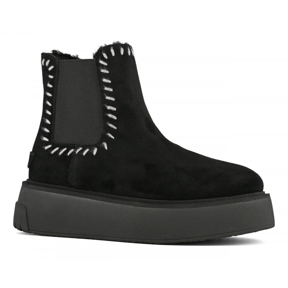 Colors of California Beatle boot wool stitching scarpe donna