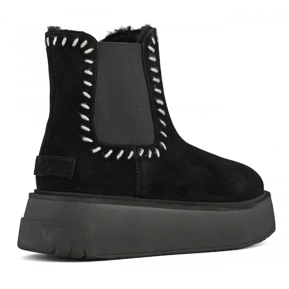 Colors of California Beatle boot wool stitching scarpe donna