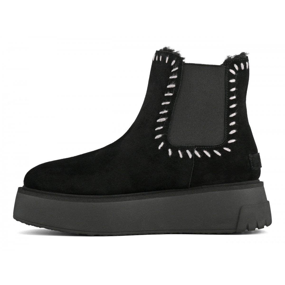 Colors of California Beatle boot wool stitching scarpe donna