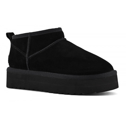 Colors of California Stivale platform pelle scamosciata
scarpe donna