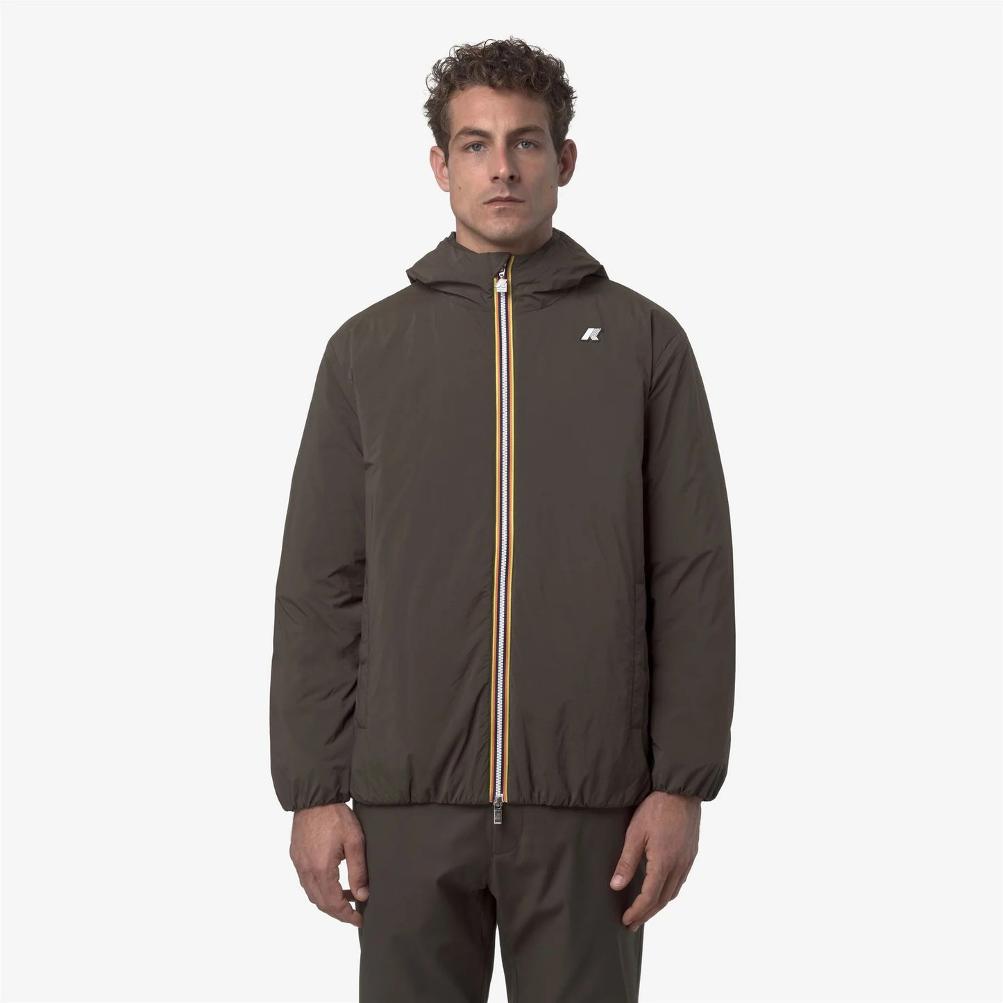 K-WAY Jack plain warm capospalla uomo.