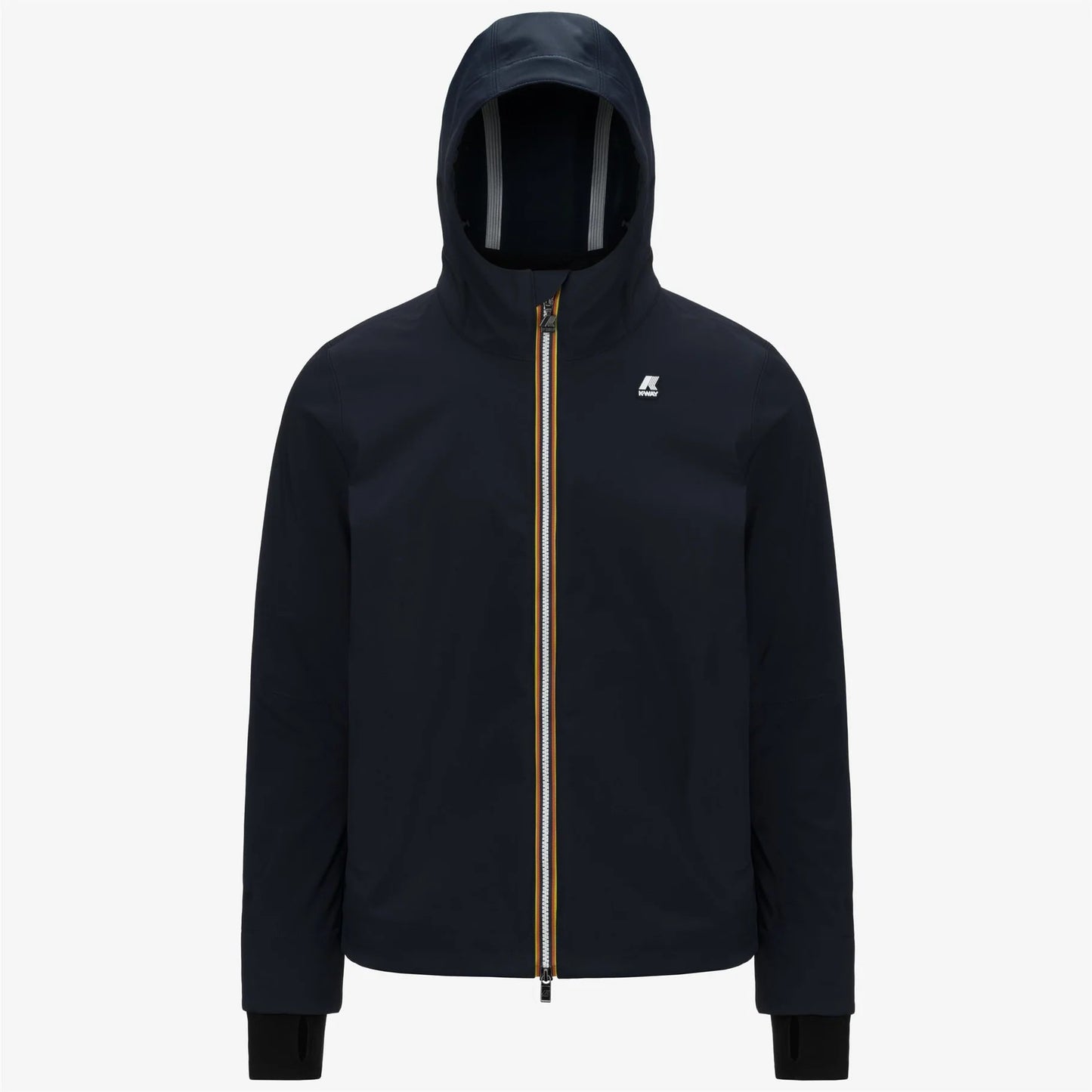 K-WAY Giacca Corto Uomo Urban Blu con Tre Strati di Resistenza all'Acqua Capospalla uomo Jacko Bonded